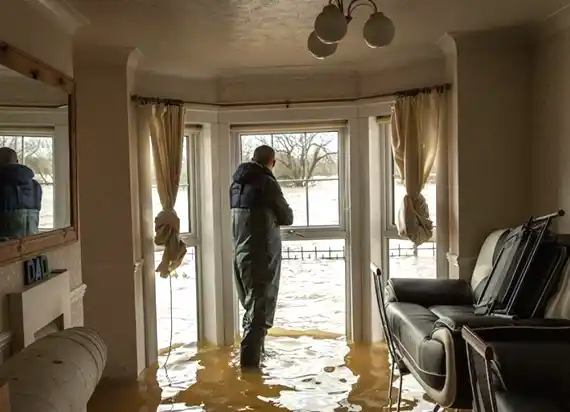 water damage restoration service Huttig